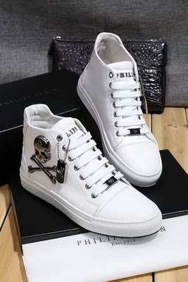 PhiliPP Plein High-Top Fashion Men Shoes--002